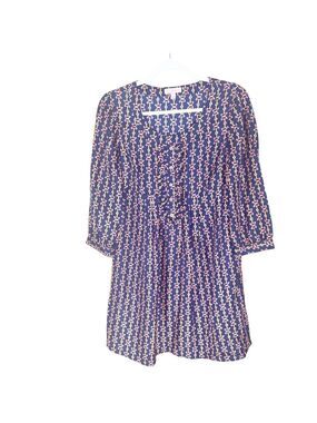 Lilly Pulitzer Abelina Lil Bit Print Babydoll Silk Dress 4